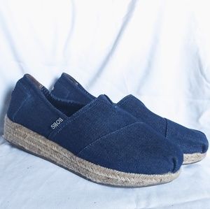 Bob's Denim Espadrille Wedge